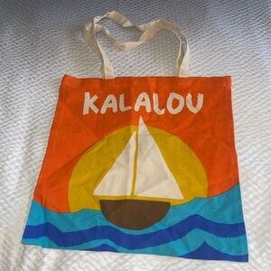 Unused Colorful Kalalou Tote Travel Bag